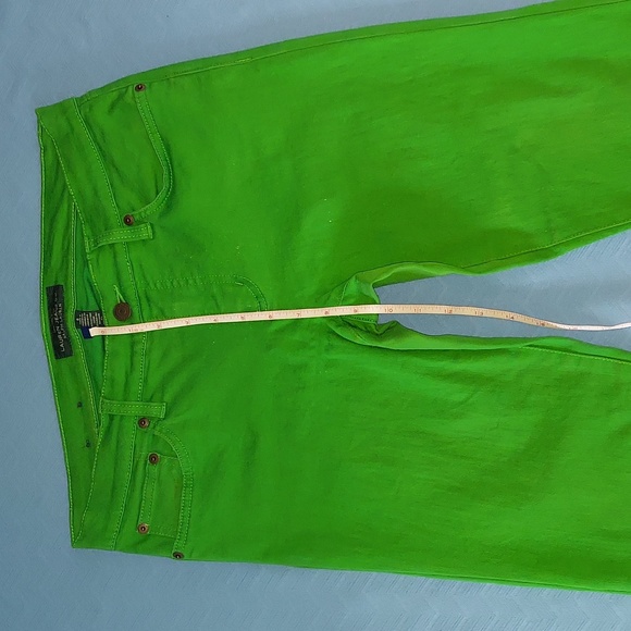 LRL Lauren Jeans Co. Ralph Lauren Green Pants Size 6 - Picture 3 of 8